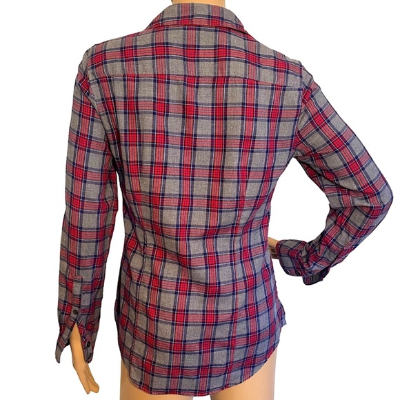 J. CREW  | THE PERFECT SHIRT PLAID BUTTON DOWN  SZ PS - Picture 2 of 16